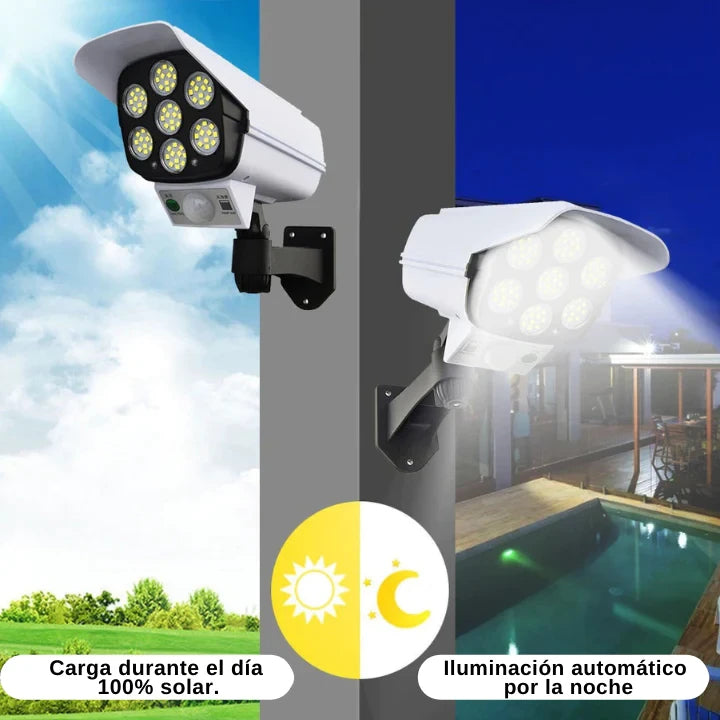 Foco de Led Solar con Sensor de Movimiento
