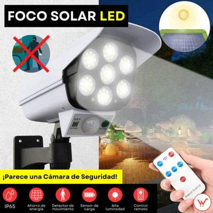 Foco de Led Solar con Sensor de Movimiento