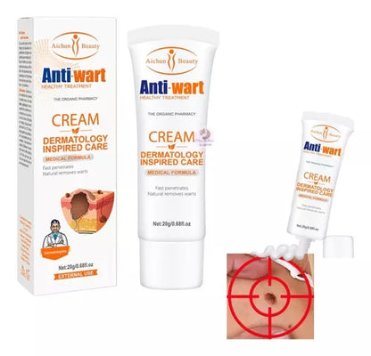 Crema Antiverrugas Aichun Beauty – 20g | Elimina Verrugas Sin Dolor ni Cicatrices