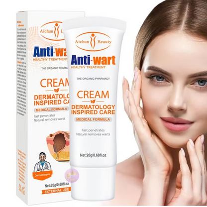Crema Antiverrugas Aichun Beauty – 20g | Elimina Verrugas Sin Dolor ni Cicatrices
