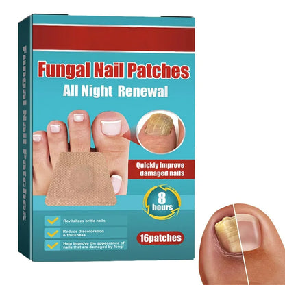 Parches Uñas AntiHongos – 2 Cajas x 16 Parches (32 Unidades)