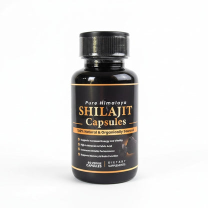 Shilajit Pure Himalaya – 60 Cápsulas