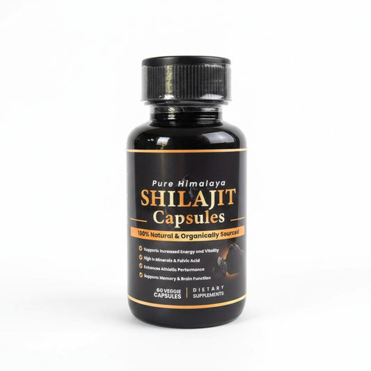 Shilajit Pure Himalaya – 60 Cápsulas