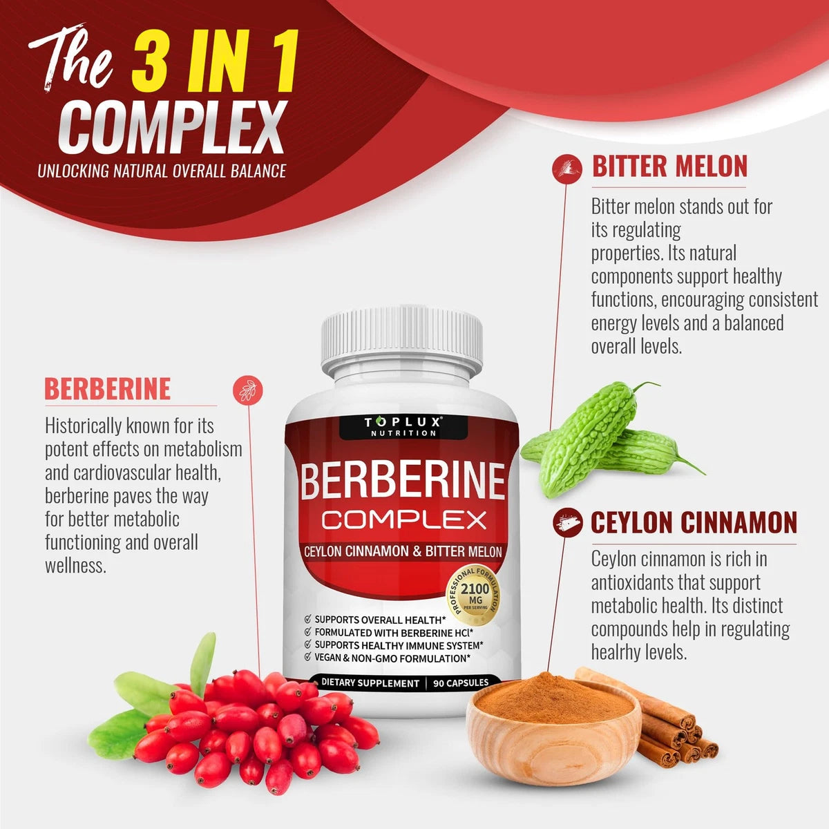 Berberina Complex – 60 Cápsulas