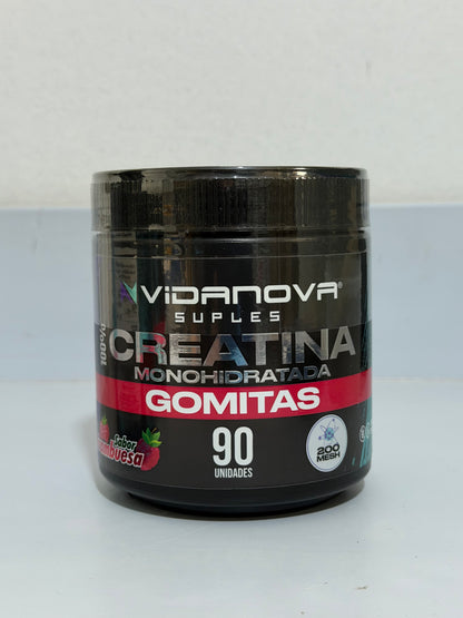 Gomitas de Creatina Monohidratada – 90 Unidades | Vidanova