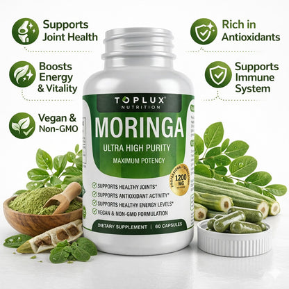 Moringa Oleifera Pura – 60 Cápsulas