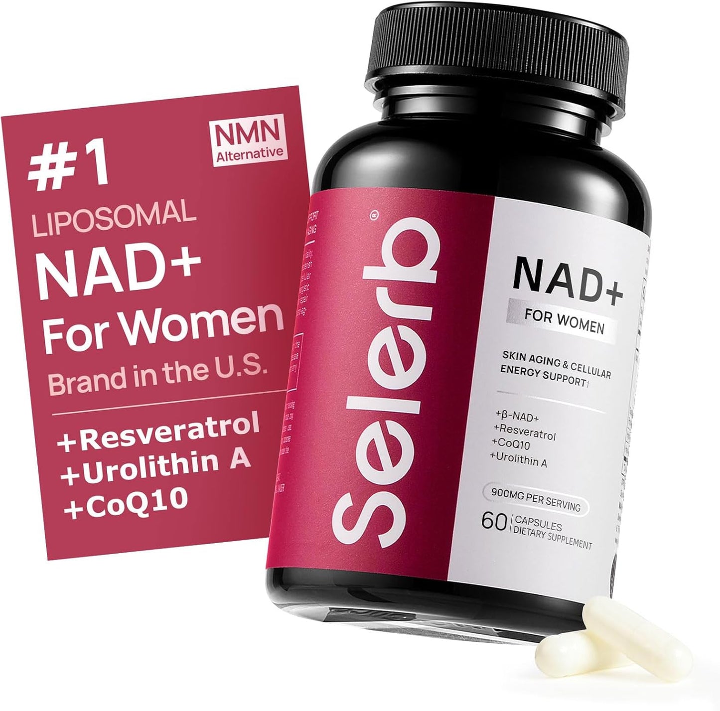 SELERB NAD+ For Women - 60 Cápsulas
