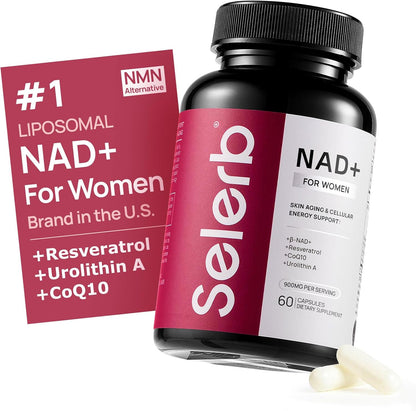 SELERB NAD+ For Women - 60 Cápsulas
