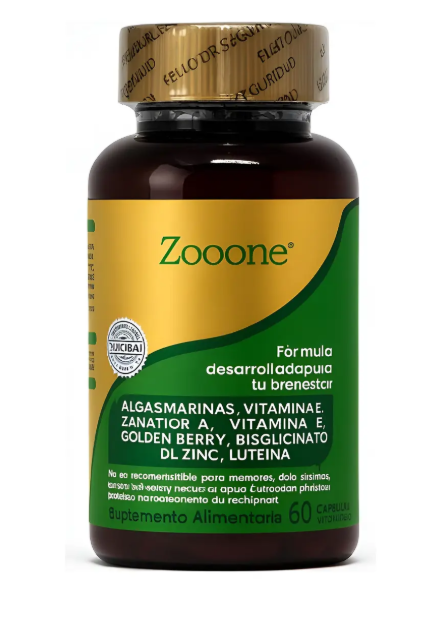 Zooone – Suplemento Para La Salud Ocular | 60 Cápsulas