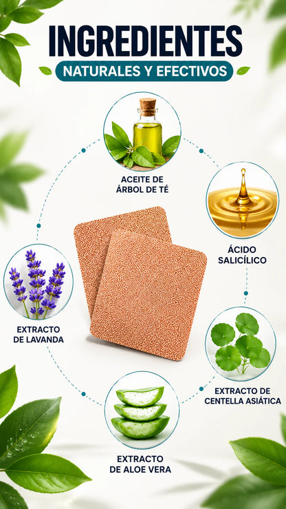 Parches Uñas AntiHongos – 2 Cajas x 16 Parches (32 Unidades)