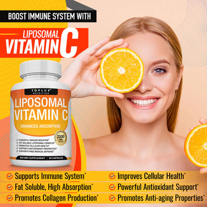 Vitamina C Liposomal – 60 Cápsulas