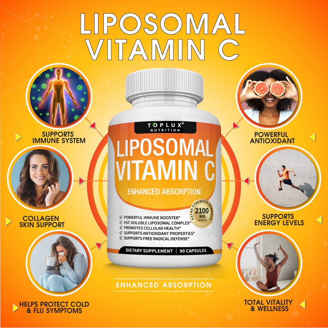 Vitamina C Liposomal – 60 Cápsulas
