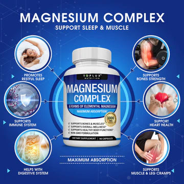 Magnesio Complex 1000mg | 60 Cápsulas